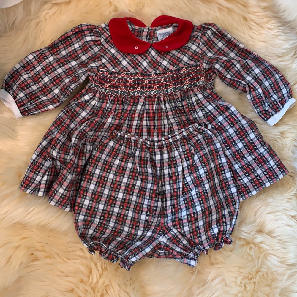 Friedknit Creations Christmas dress